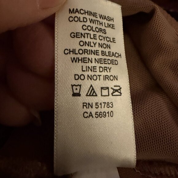 Maurice’s Dusty Mauve Padded Racerback Lace Bralette 3X Feminine Romantic Date - Picture 6 of 7